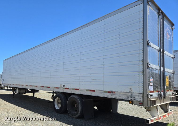 image for item DX1468 2007 Utility Trailer refrigerated van trailer