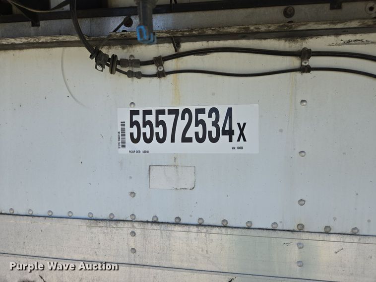 image for item DX1468 2007 Utility Trailer refrigerated van trailer