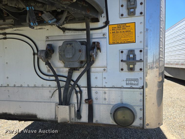 image for item DX1468 2007 Utility Trailer refrigerated van trailer