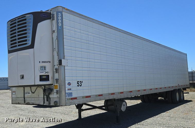 image for item DX1469 2007 Utility Trailer refrigerated van trailer