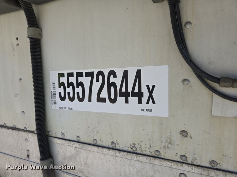 image for item DX1469 2007 Utility Trailer refrigerated van trailer