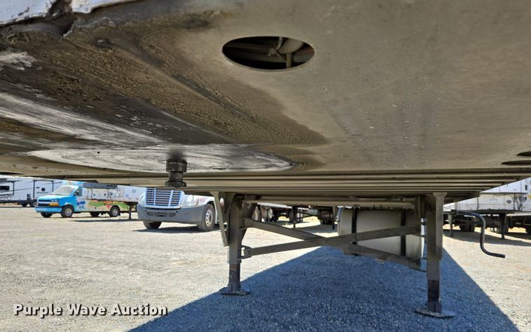 image for item DX1469 2007 Utility Trailer refrigerated van trailer