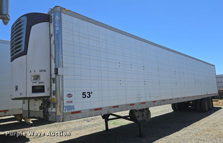 image for item DX1470 2007 Utility Trailer refrigerated van trailer
