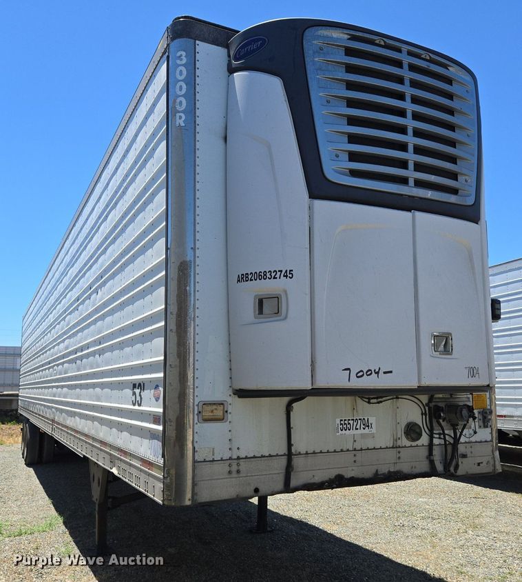 image for item DX1470 2007 Utility Trailer refrigerated van trailer