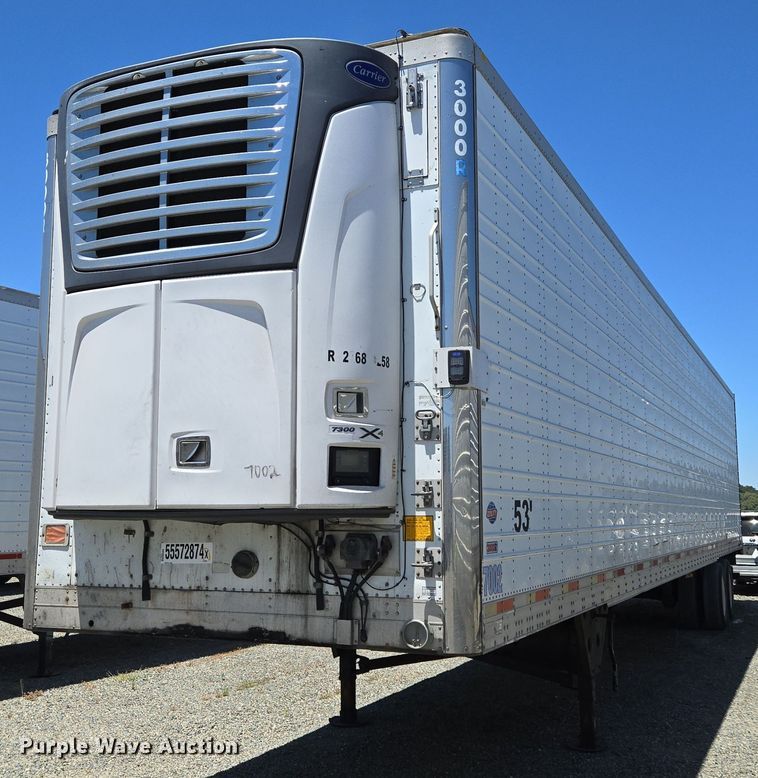 image for item DX1471 2007 Utility Trailer refrigerated van trailer
