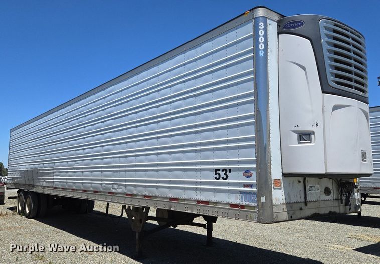 image for item DX1471 2007 Utility Trailer refrigerated van trailer