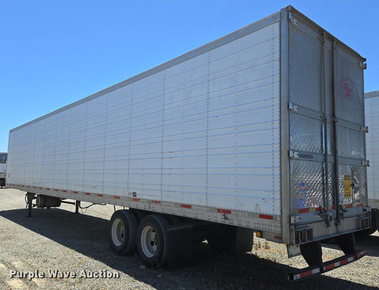 image for item DX1471 2007 Utility Trailer refrigerated van trailer