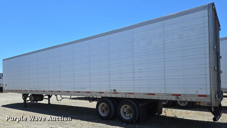 image for item DX1471 2007 Utility Trailer refrigerated van trailer