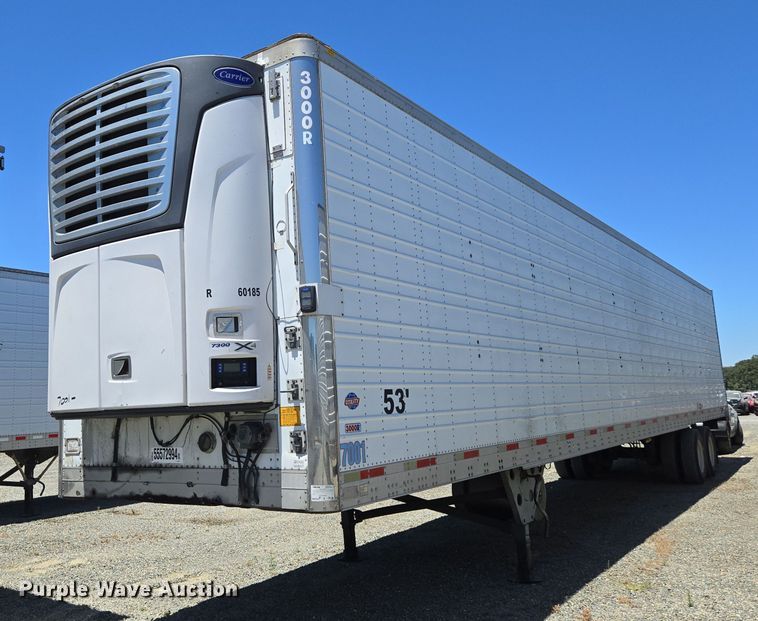 image for item DX1472 2007 Utility Trailer refrigerated van trailer