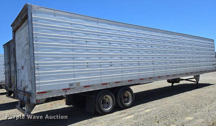 image for item DX1472 2007 Utility Trailer refrigerated van trailer