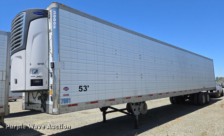 image for item DX1472 2007 Utility Trailer refrigerated van trailer