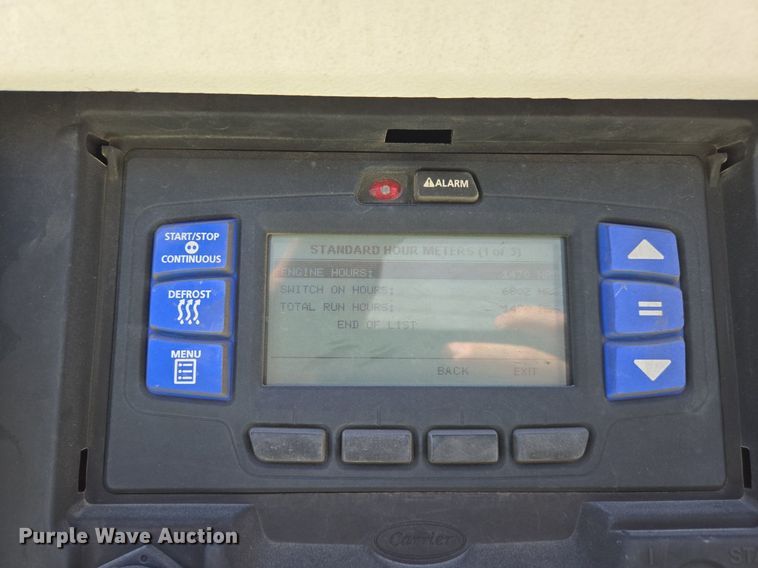 image for item DX1472 2007 Utility Trailer refrigerated van trailer