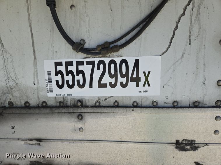 image for item DX1472 2007 Utility Trailer refrigerated van trailer
