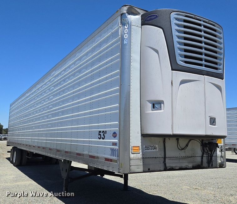 image for item DX1473 2007 Utility Trailer refrigerated van trailer