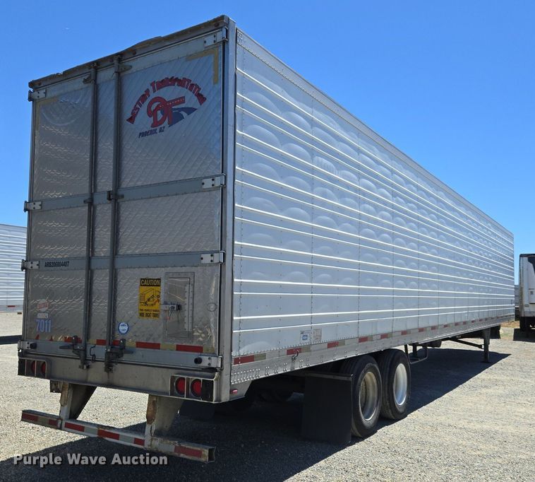 image for item DX1473 2007 Utility Trailer refrigerated van trailer