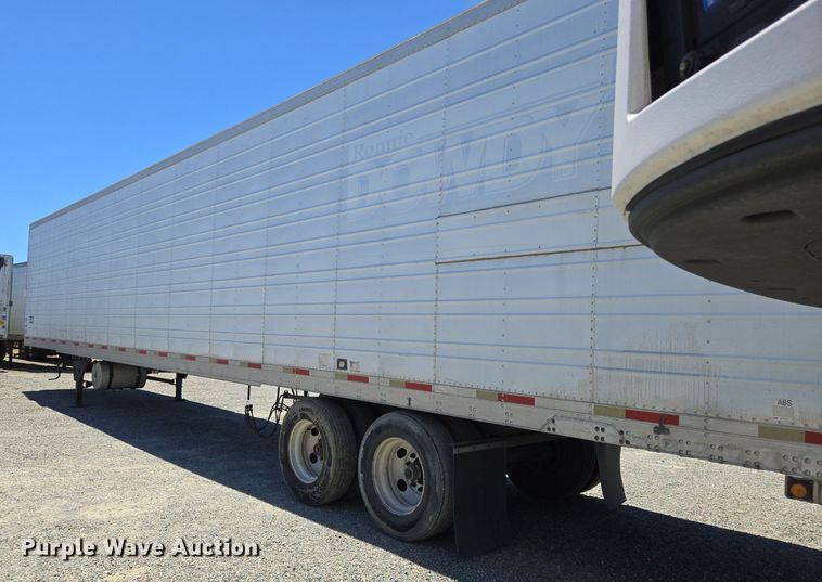 image for item DX1473 2007 Utility Trailer refrigerated van trailer