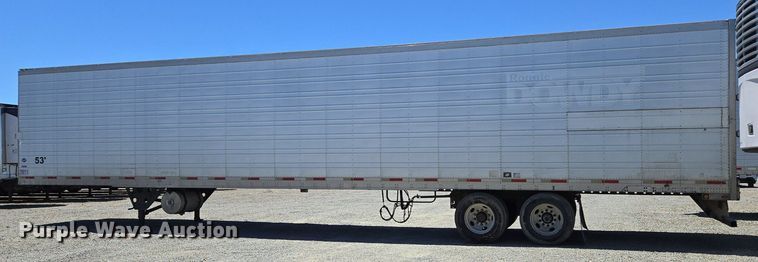 image for item DX1473 2007 Utility Trailer refrigerated van trailer
