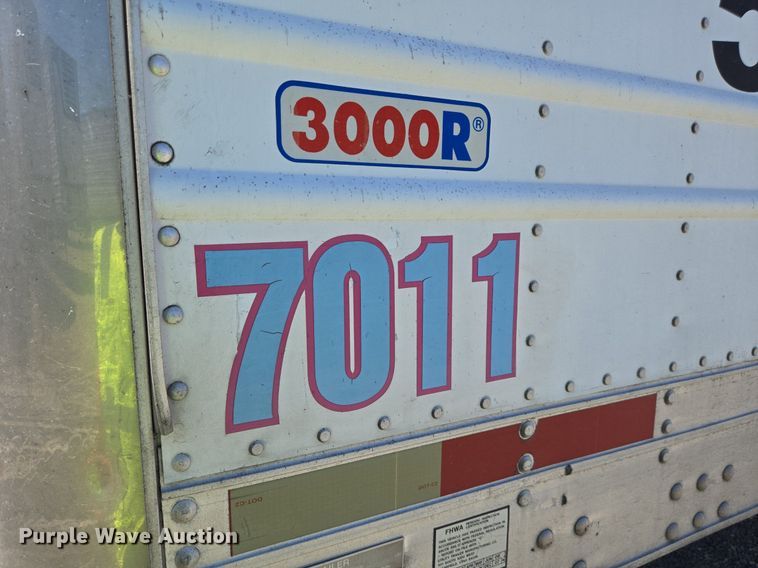 image for item DX1473 2007 Utility Trailer refrigerated van trailer