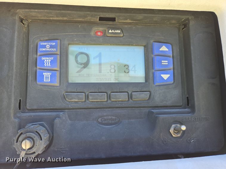 image for item DX1473 2007 Utility Trailer refrigerated van trailer