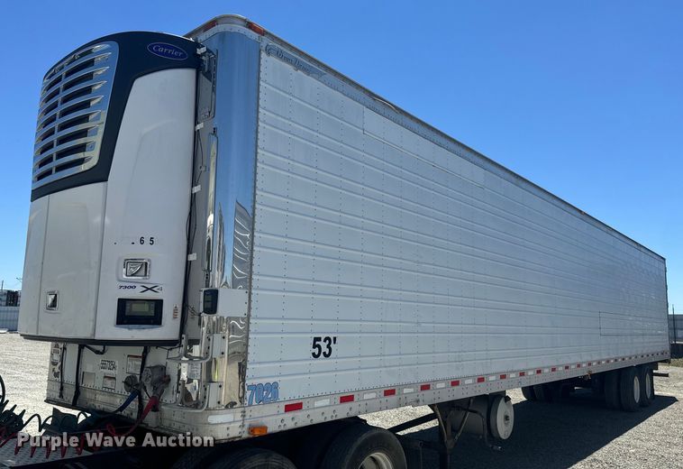 image for item DX1474 2008 Great Dane refrigerated van trailer