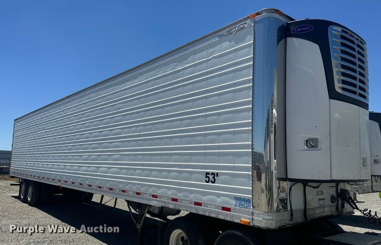 image for item DX1474 2008 Great Dane refrigerated van trailer