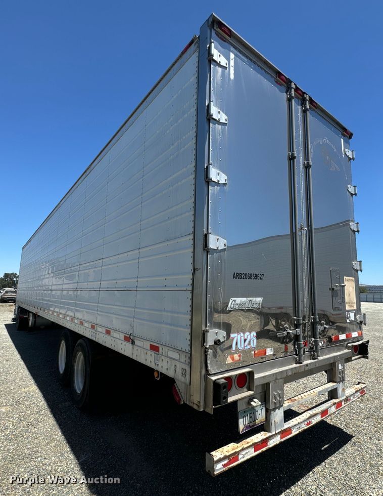 image for item DX1474 2008 Great Dane refrigerated van trailer