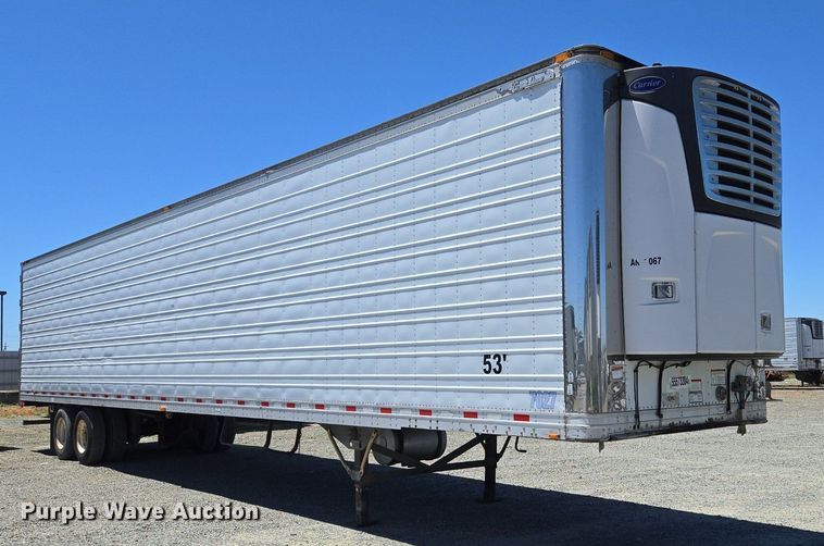 image for item DX1475 2008 Great Dane refrigerated van trailer