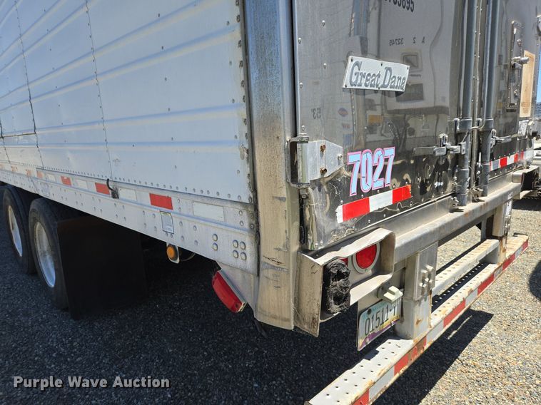 image for item DX1475 2008 Great Dane refrigerated van trailer