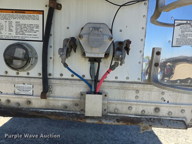 image for item DX1475 2008 Great Dane refrigerated van trailer