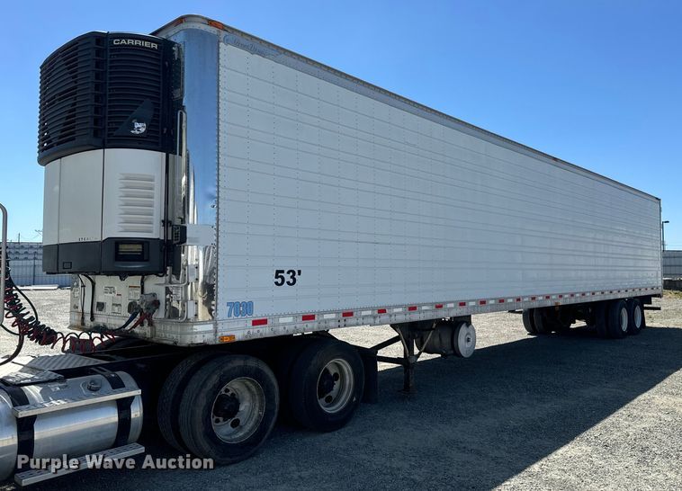 image for item DX1476 2008 Great Dane refrigerated van trailer