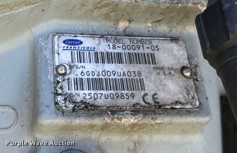 image for item DX1476 2008 Great Dane refrigerated van trailer