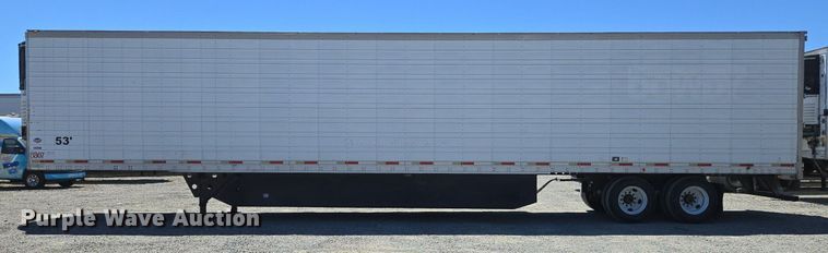 image for item DX1477 2007 Utility Trailer refrigerated van trailer