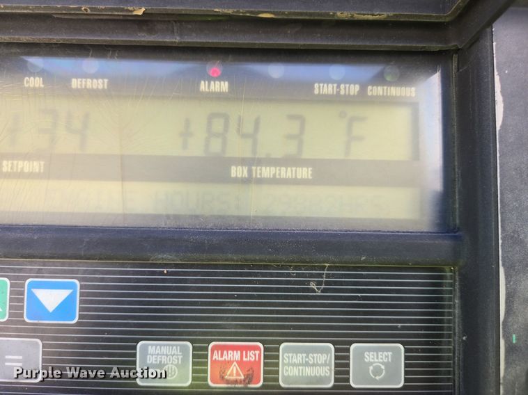 image for item DX1477 2007 Utility Trailer refrigerated van trailer