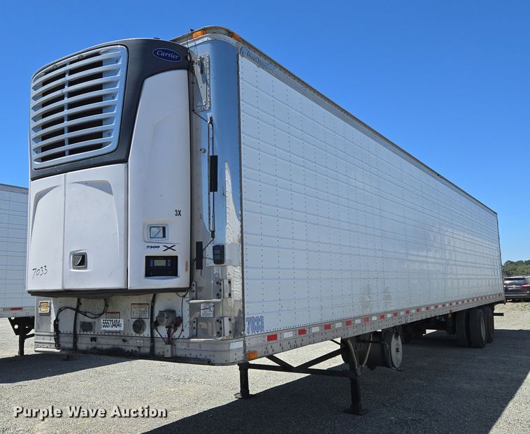 image for item DX1478 2008 Great Dane refrigerated van trailer