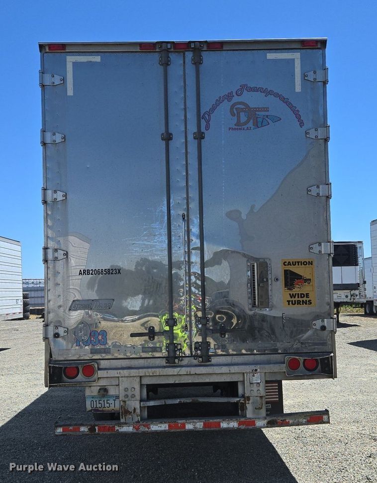 image for item DX1478 2008 Great Dane refrigerated van trailer