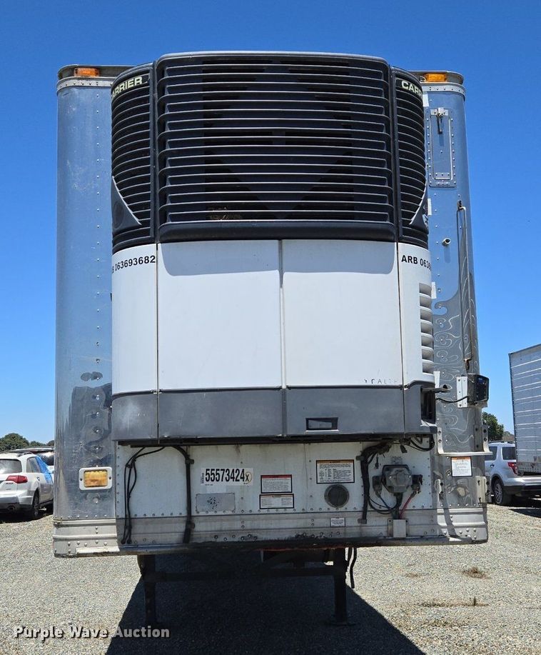 image for item DX1479 2008 Great Dane refrigerated van trailer