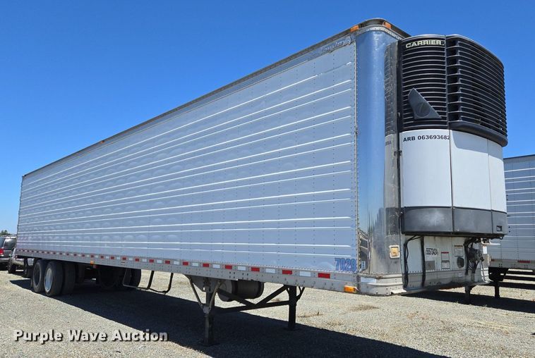 image for item DX1479 2008 Great Dane refrigerated van trailer