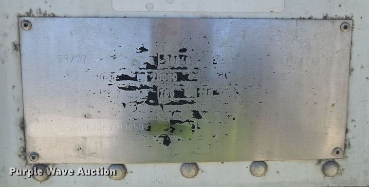 image for item DX1479 2008 Great Dane refrigerated van trailer