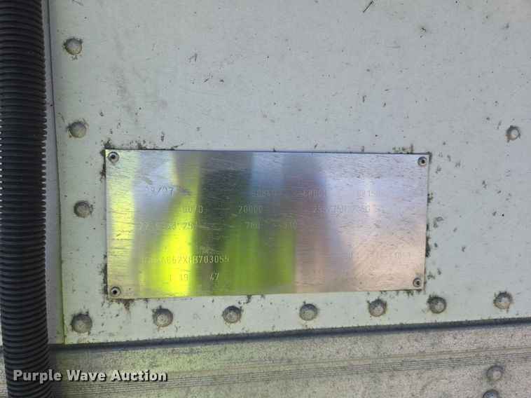 image for item DX1480 2008 Great Dane refrigerated van trailer