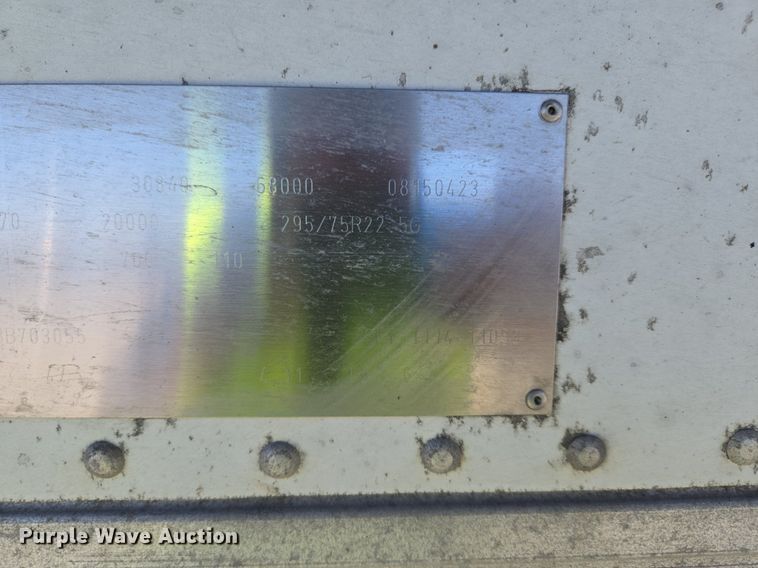 image for item DX1480 2008 Great Dane refrigerated van trailer