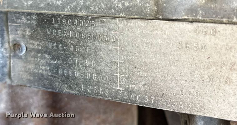 image for item EJ4481 1999 Kenworth  W900 semi truck