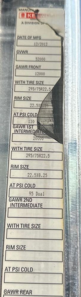 image for item EJ6410 2013 Kenworth  T660 semi truck