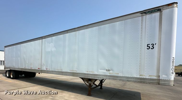 image for item EJ6412 1998 Great Dane  dry van trailer