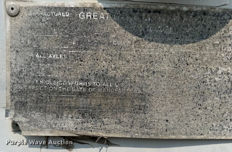 image for item EJ6412 1998 Great Dane  dry van trailer