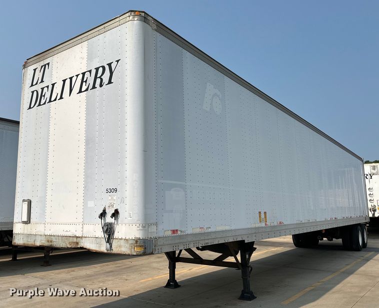 image for item EJ6413 1999 Fruehauf  dry van trailer