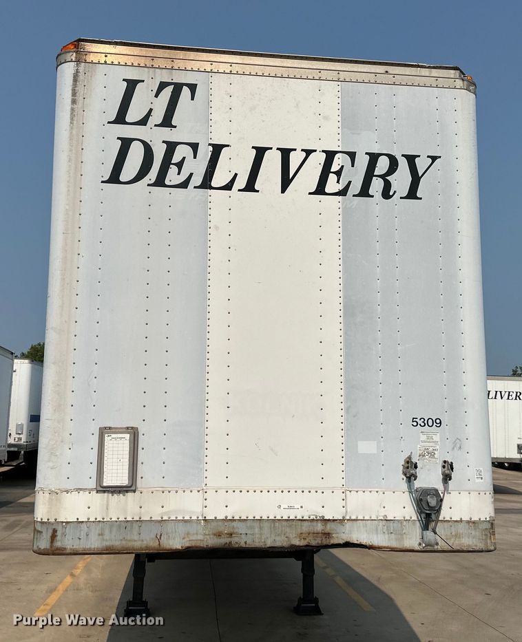 image for item EJ6413 1999 Fruehauf  dry van trailer