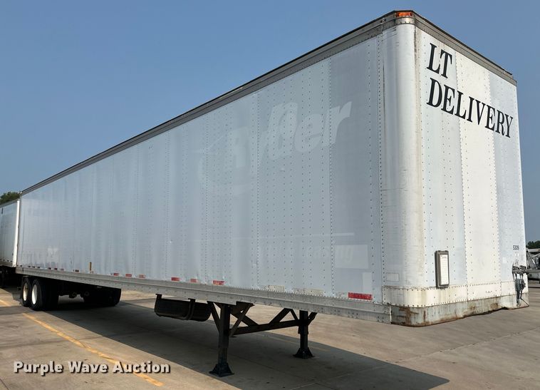 image for item EJ6413 1999 Fruehauf  dry van trailer
