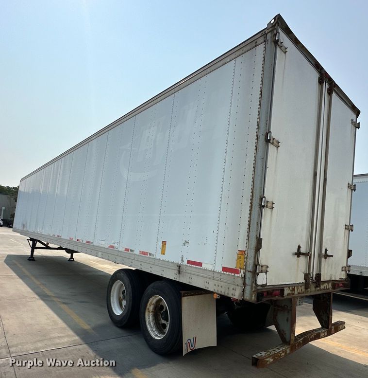 image for item EJ6413 1999 Fruehauf  dry van trailer