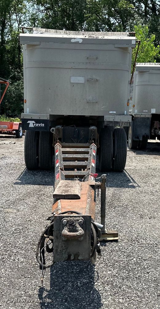 image for item EJ7057 1985 SUMP end dump pup trailer