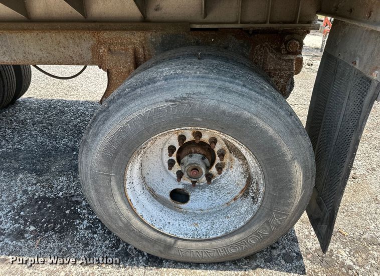 image for item EJ7057 1985 SUMP end dump pup trailer